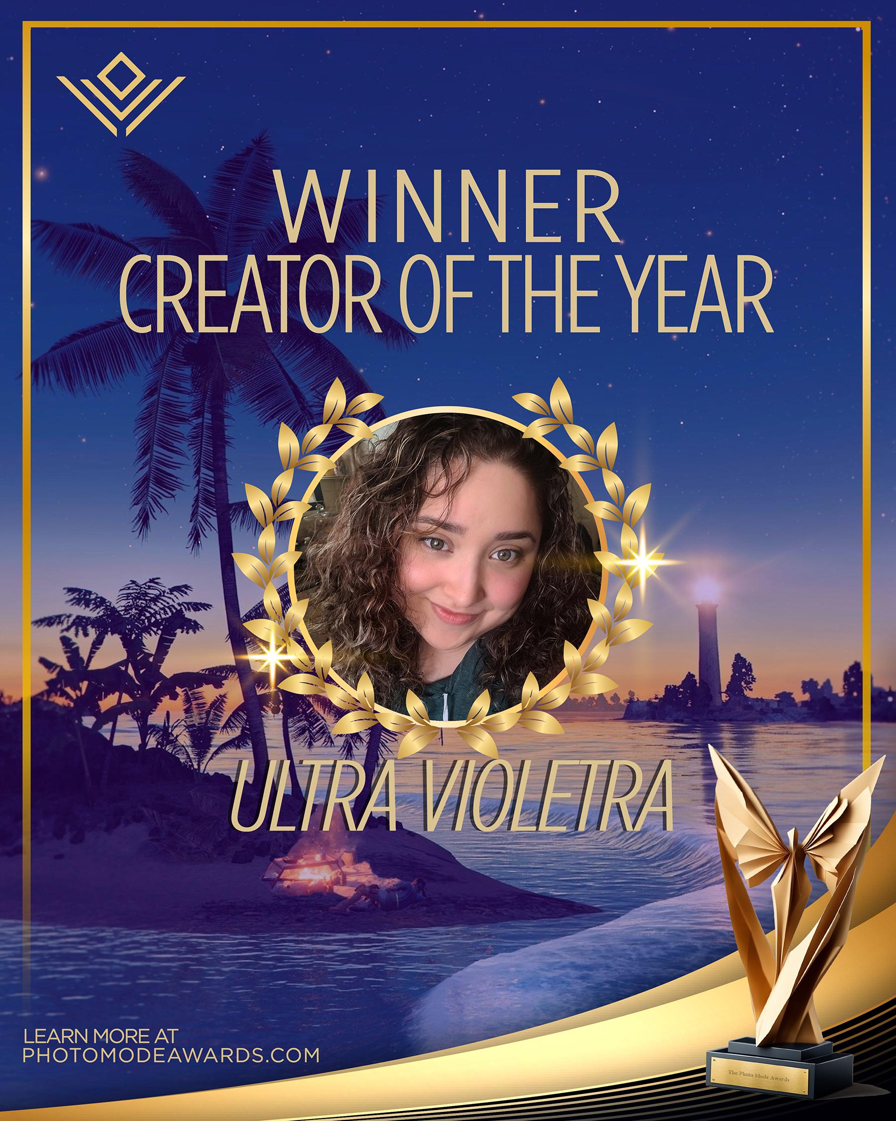 Ultra Violetra, Creator of the Year
